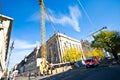 Construction cranes in Berlin Germany