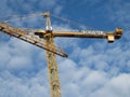 Construction Cranes in the Sky Royalty Free Stock Photo
