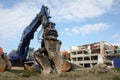 Construction demolition Royalty Free Stock Photo