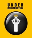 Construction design Royalty Free Stock Photo