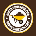 Construction design Royalty Free Stock Photo