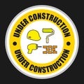 Construction design Royalty Free Stock Photo