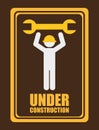 Construction design Royalty Free Stock Photo