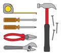 Construction Do It Yourself Home Improvement Tools Royalty Free Stock Photo