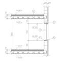 Construction drawing, window detail