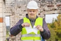 Construction engineer rend paper