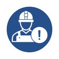 Construction error Vector Icon which can easily modify or edit