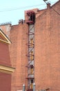 Construction of external lift shaft