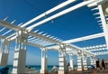 Construction Frame on Promenade des Anglais