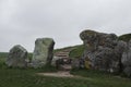 West kennet long barrow in Avebury stone circle