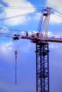 Construction Gantry Crane Clos Royalty Free Stock Photo