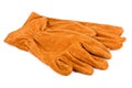 Construction gloves. Royalty Free Stock Photo