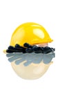 Construction Hat and Gloves Royalty Free Stock Photo
