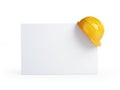 Construction helmet blank