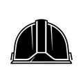 Construction helmet icon in flat style. Construction hard hat icon Royalty Free Stock Photo