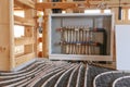 Radiant floor heating system