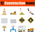 Construction Icon Set Royalty Free Stock Photo