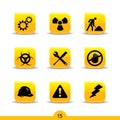 Construction icons 15...smooth series Royalty Free Stock Photo