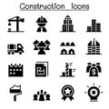Construction industrial icons
