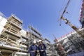 Construction industry and workers Royalty Free Stock Photo