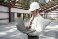 Construction Inspector Report Royalty Free Stock Photo