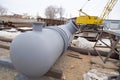 Construction and installation of a new reservoir and vessel with a diameter of 1000 mm for filling with gasoline and petroleum pro