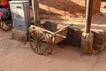 Construction iron cart