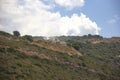 Construction at the Israel Lebanon border Royalty Free Stock Photo