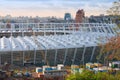 Construction of Kyiv's stadium football UEFA