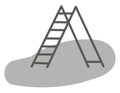 Construction ladder, icon