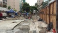 Construction of Linha 4 Subway Line Rio de Janeiro