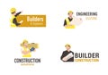 Construction logo Royalty Free Stock Photo