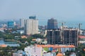 Construction in maritime Vungtau, Vietnam Royalty Free Stock Photo