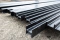 Construction materials steel for building Royalty Free Stock Photo
