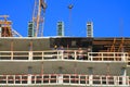 Construction of the multi-storey building
