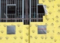 Georgia-Pacfic Densglass construction sheathing Royalty Free Stock Photo