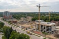 Condo construction in Maple, Vaughan Royalty Free Stock Photo