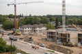 Condo construction in Maple, Vaughan Royalty Free Stock Photo