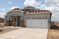 Construction Of A New Home Being Built. Royalty Free Stock Photo