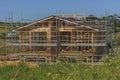 Construction of new home building, Auckland, New Zealand, Royalty Free Stock Photo