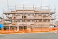 Construction of new home building Royalty Free Stock Photo