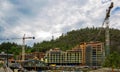 Construction of new hotel complex in West Vancouver