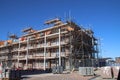 Construction of new houses in the Prisma residential area of Waddinxveen