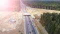 construction of a new toll road solar glare,