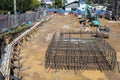 Construction on new Units in Gosford at 56-58 Beane St. December 6, 2020. Part of a Series Royalty Free Stock Photo