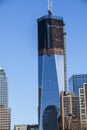 Construction of One World Trade Center Royalty Free Stock Photo