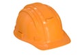 Construction Orange Hard Hat, 3D rendering