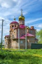 The construction of the Orthodox Church of Archangel Michael in the village Ismore