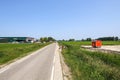 construction of a pipeline for transportation of high calorific natural and hydrogen gas in Zevenhuizen Royalty Free Stock Photo