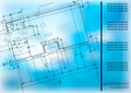 Construction Plan. Architectural background